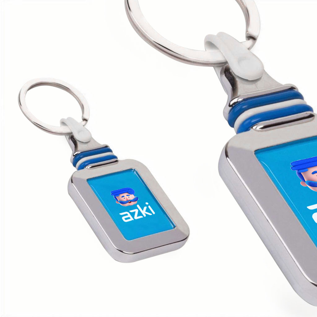 جاکلیدی اختصاصی کریستال دور کروم مستطیل کد KE-104 - تصویر 1 جاکلیدی اختصاصی کریستال دور کروم مستطیل کد KE-104 - تصویر 1